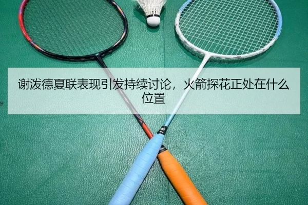 谢泼德夏联表现引发持续讨论，火箭探花正处在什么位置